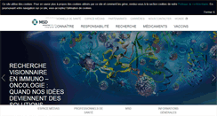 Desktop Screenshot of msd-france.com