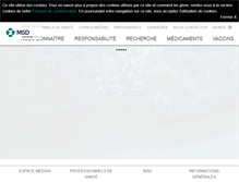 Tablet Screenshot of msd-france.com